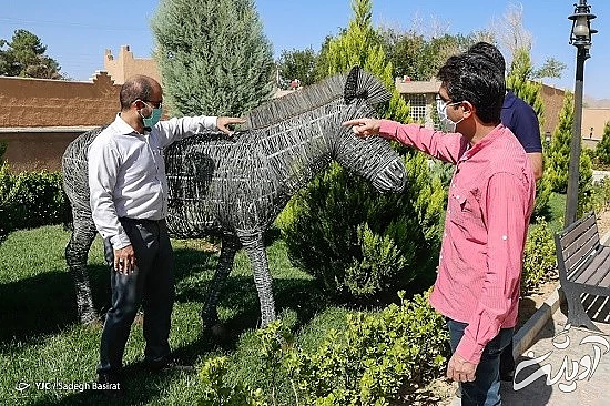 قاب‌هایی تماشایی و دیدنی از باغ موزه فلزی ایران